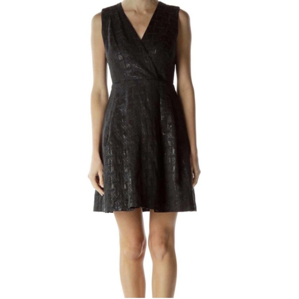 Kirna Zabete Target Black Jacquard Dress